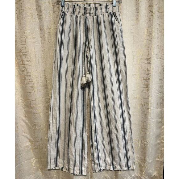 Harmony & Havoc Pants - Striped Ankle-Length Women's Pants